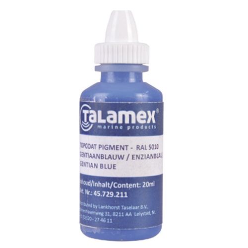 Talamex Gelcoat/Polyester pigment blauw RAL5010