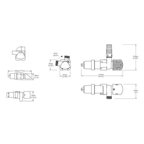 Whale Bilgepomp Supersub 500 12V 32lpm