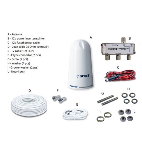 Scout Wave Omni TV/radio antenne