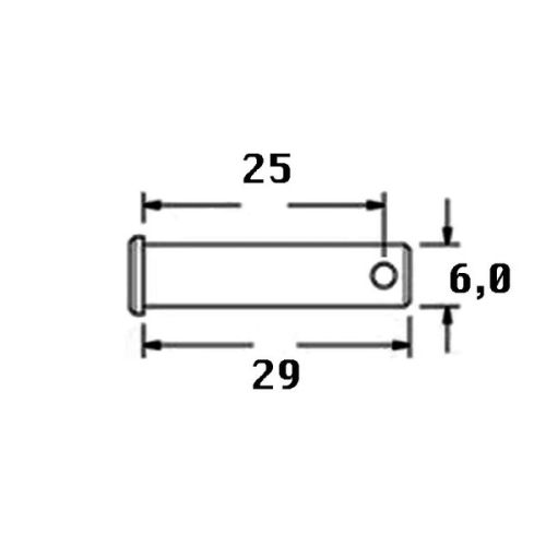 Kmarine RVS A4 togglepen 6 x 29 mm