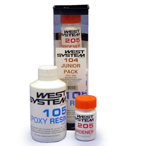 West System Junior Epoxy Pack 105 hars + 205 harder