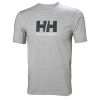 Helly Hansen Logo Tshirt 950 grey melange M