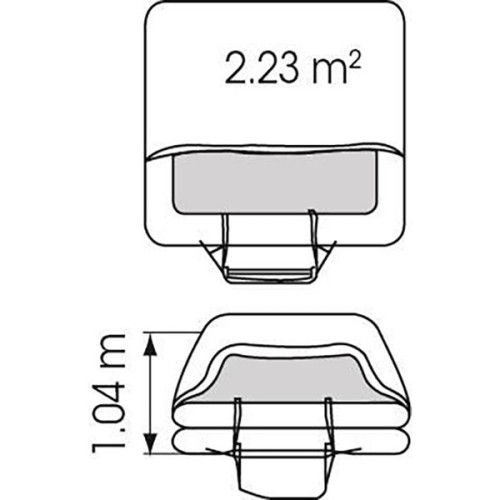 Plastimo Transocean vlot ISO9650-1 ISAF4 6p cont