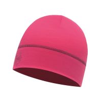 Buff Lightweight Merino Wool Hat Solid Pink