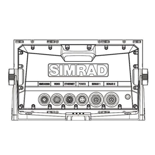 Simrad NSS9 Evo3S MFD