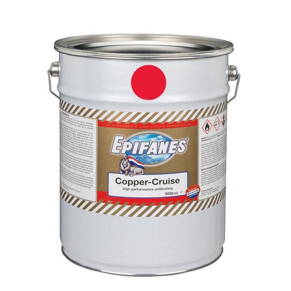 Epifanes Copper-Cruise antifouling Helder rood 5L € 159,00 - KOK watersport