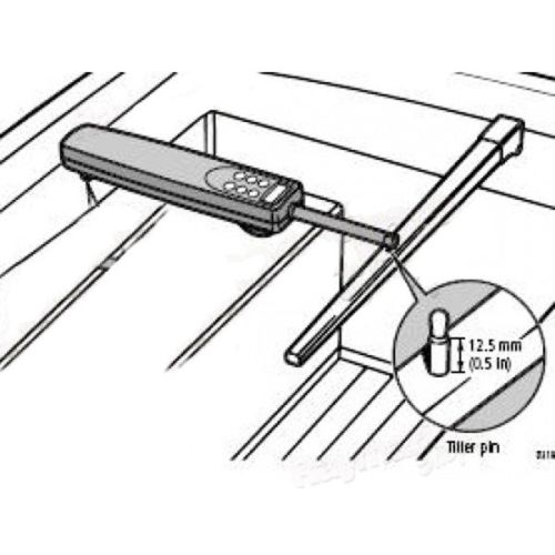 Raymarine D001 Helmstokpen voor tillers