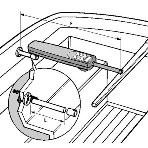 Raymarine D031 Wandbracket voor tillers