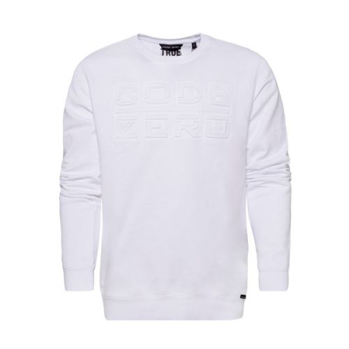 Code Zero Men Tack Sweater white M