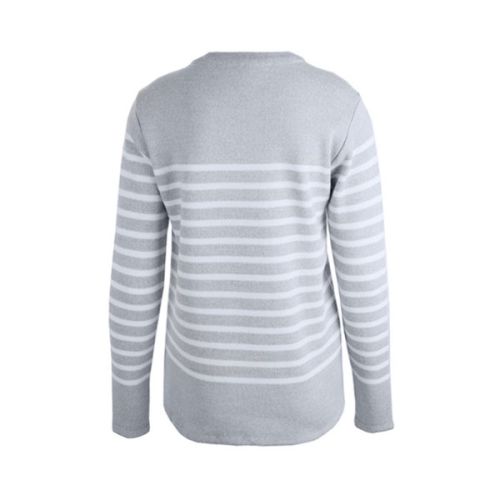 RW Woman Trui Jente Grey melee/white 2XL