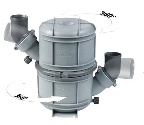 Vetus Vertikale waterlock 40 mm KOK watersport